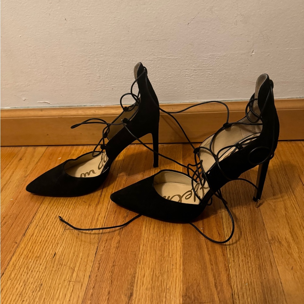 Sam Edelman Lace Up Heels - Picture 4 of 4